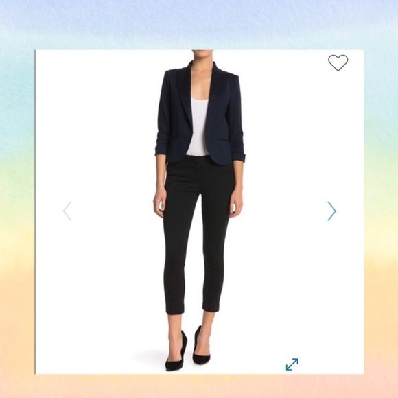 Amanda & Chelsea Pants - Amanda & Chelsea Alex Ponte Knit Slim Leg Pants